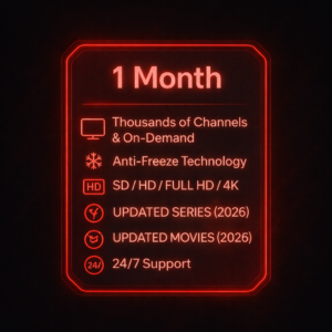 1 MONTH SHADOW TV