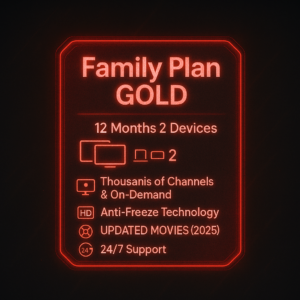 12 Months 2 Device - Shadow TV Subscription