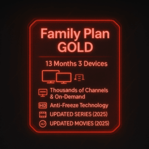 12 Months 3 Devices Shadow TV Subscription
