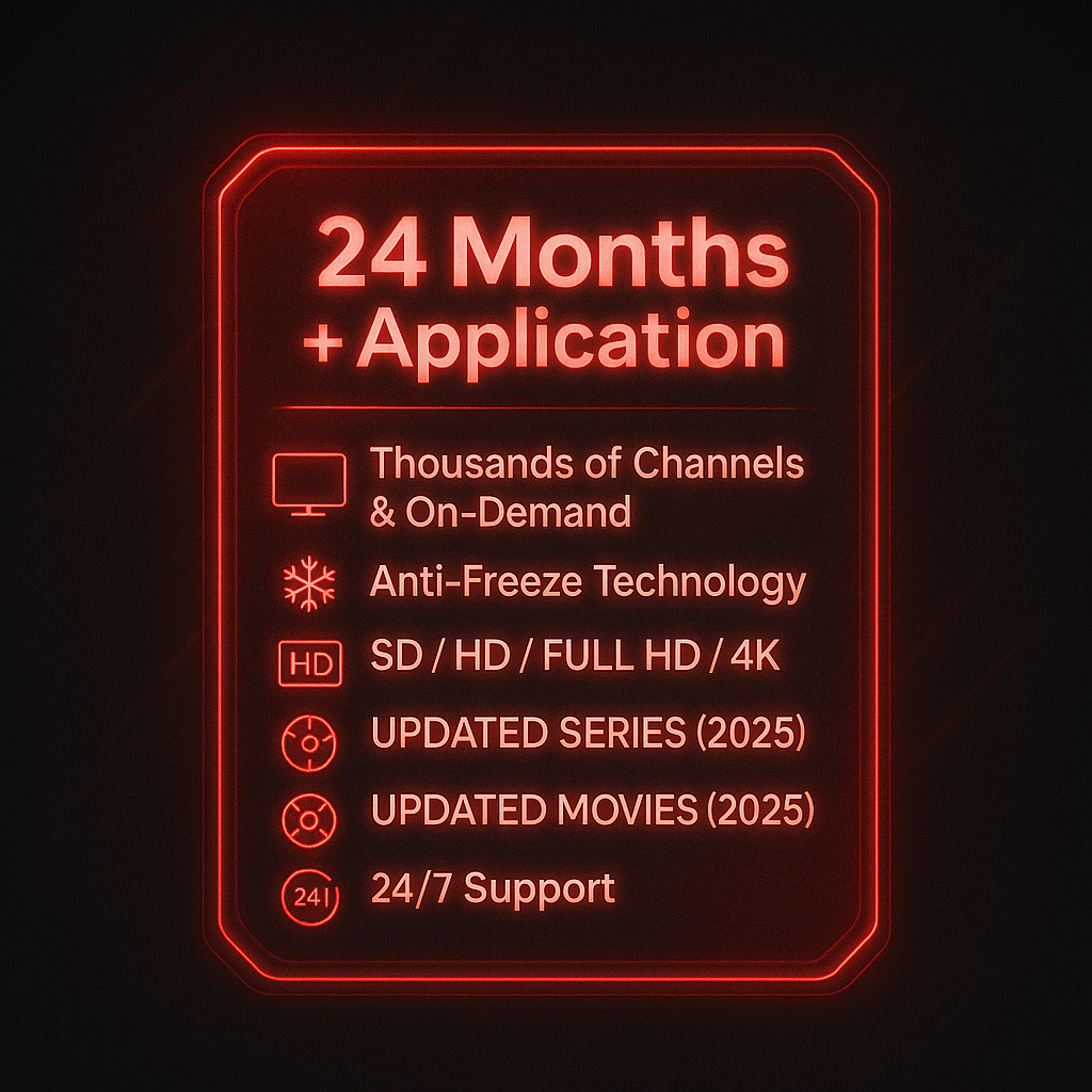 24 Months Shadow TV Subscription