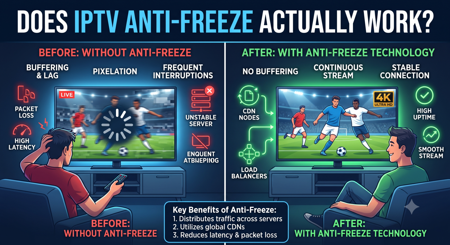 Does IPTV Anti-Freeze Actually Work