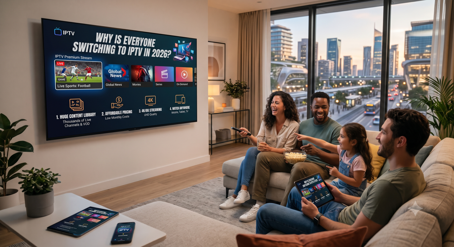 Why is Everyone Switching to IPTV in 2026