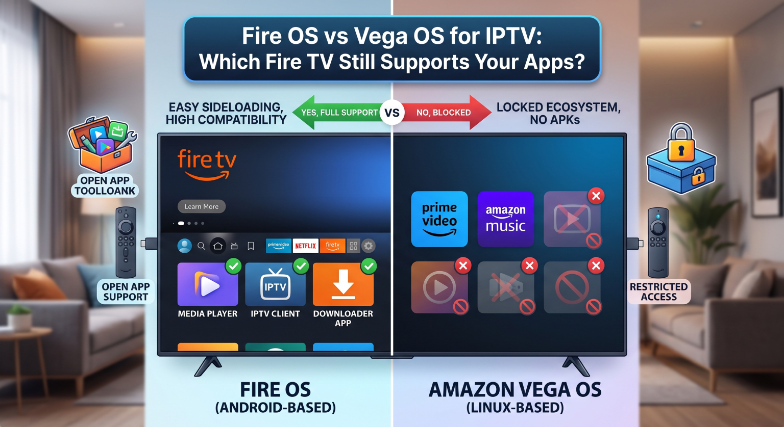 Amazon Vega OS & IPTV in 2026 What Fire TV Users Need to Know