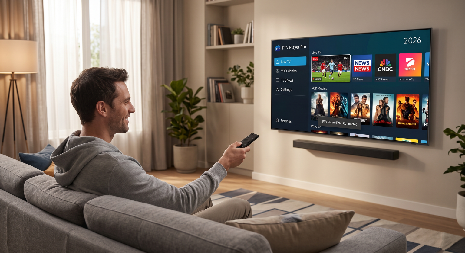 Best IPTV Apps for Samsung TV in 2026 Tizen Players Compared