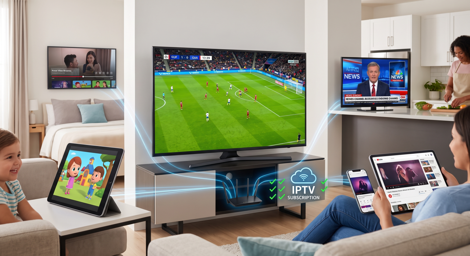 How Many Devices Can Use One IPTV Subscription Connections Explained