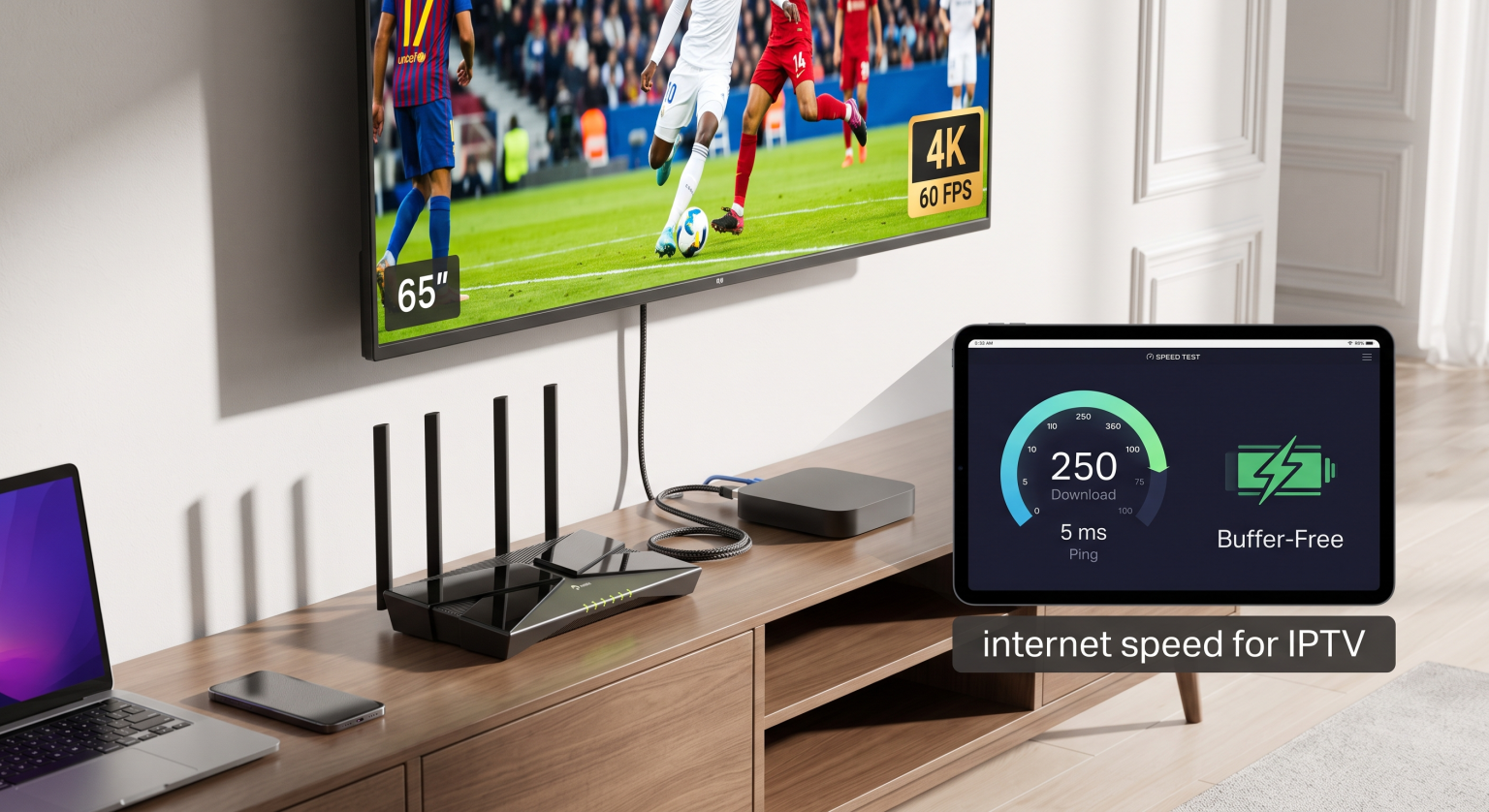 How Much Internet Speed Do You Need for IPTV in 2026