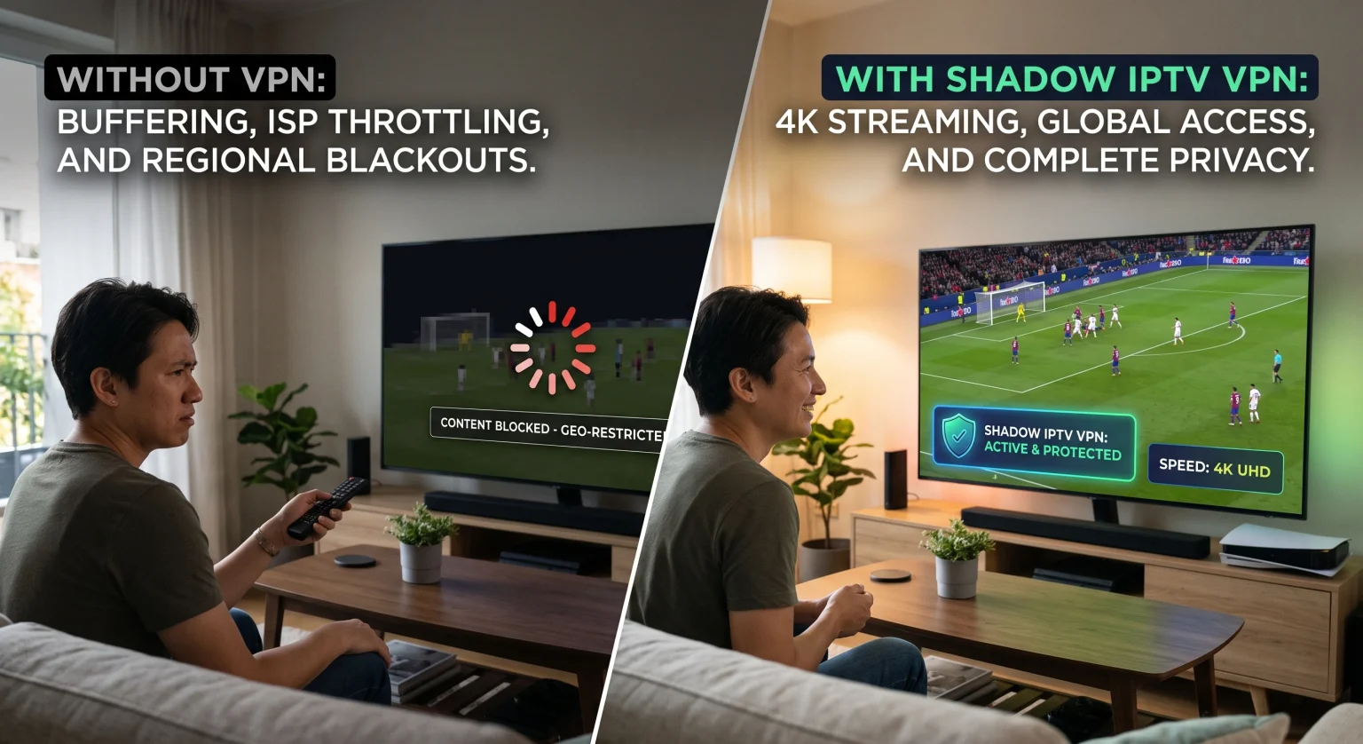 IPTV with VPN vs Without VPN What’s the Difference