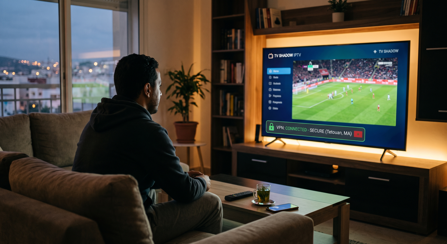 TV Shadow IPTV with VPN Included More Privacy at No Extra Cost