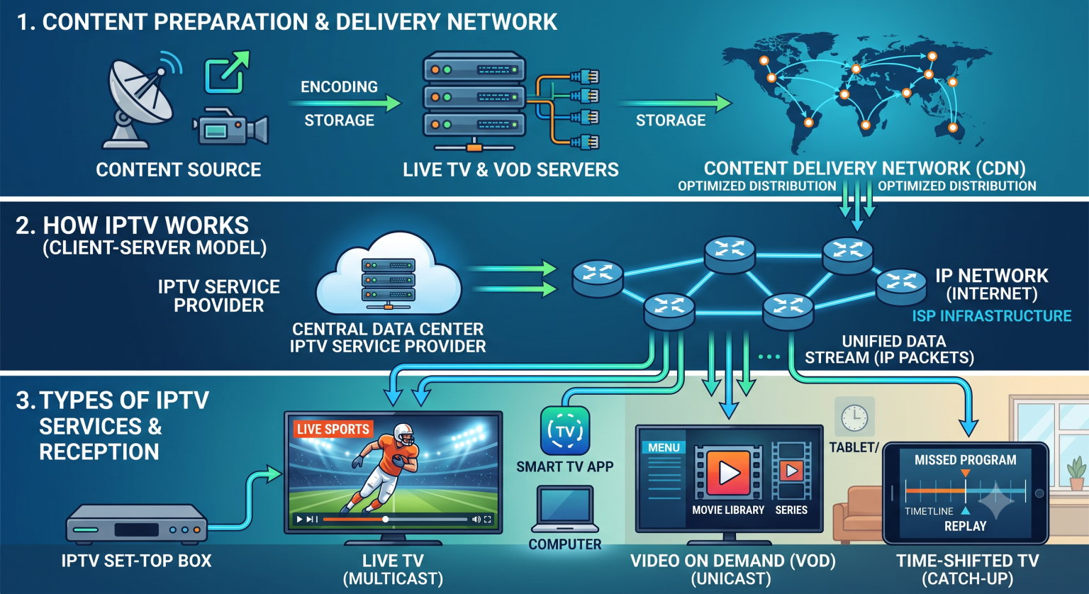 What is IPTV and how does it work