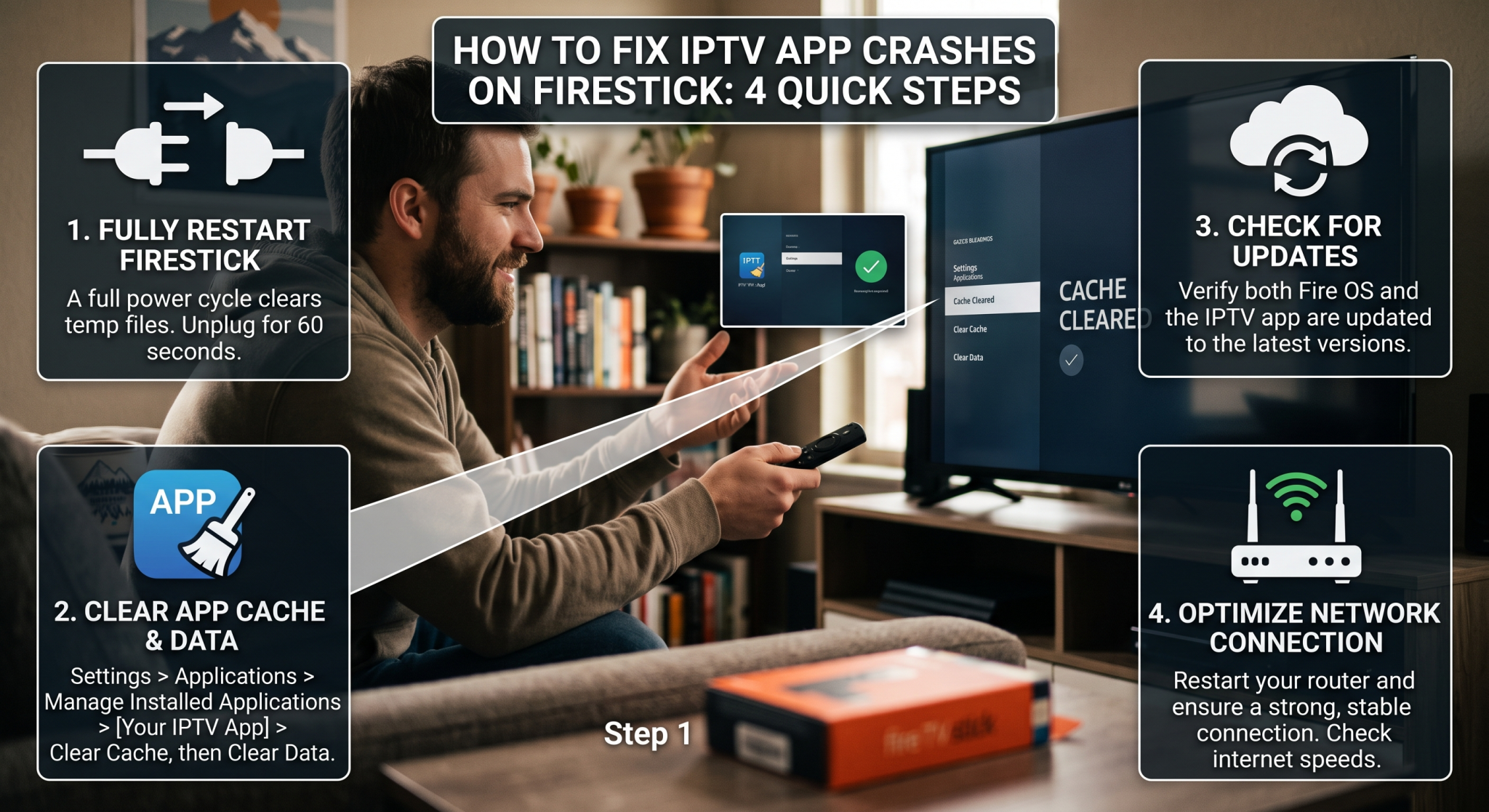 IPTV App Keeps Crashing on Firestick How to Fix I