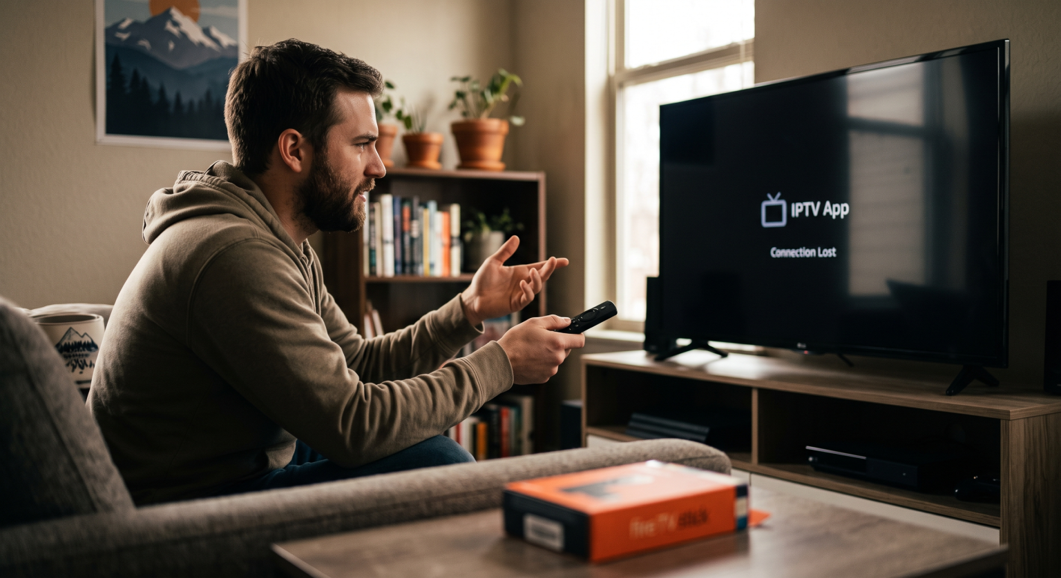 IPTV App Keeps Crashing on Firestick How to Fix It