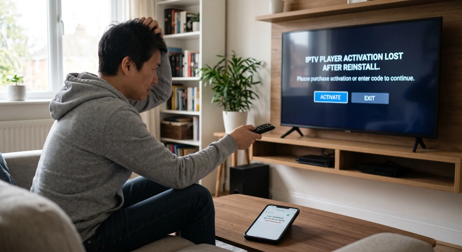 IPTV Player Activation Lost After Reinstalling the App What You Should Know1